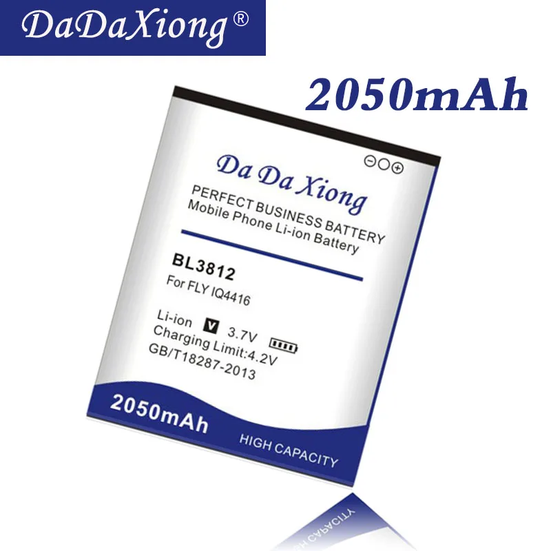 

Литий-ионный аккумулятор DaDaXiong BL3812 2050 мА · ч, для телефона FLY IQ4416