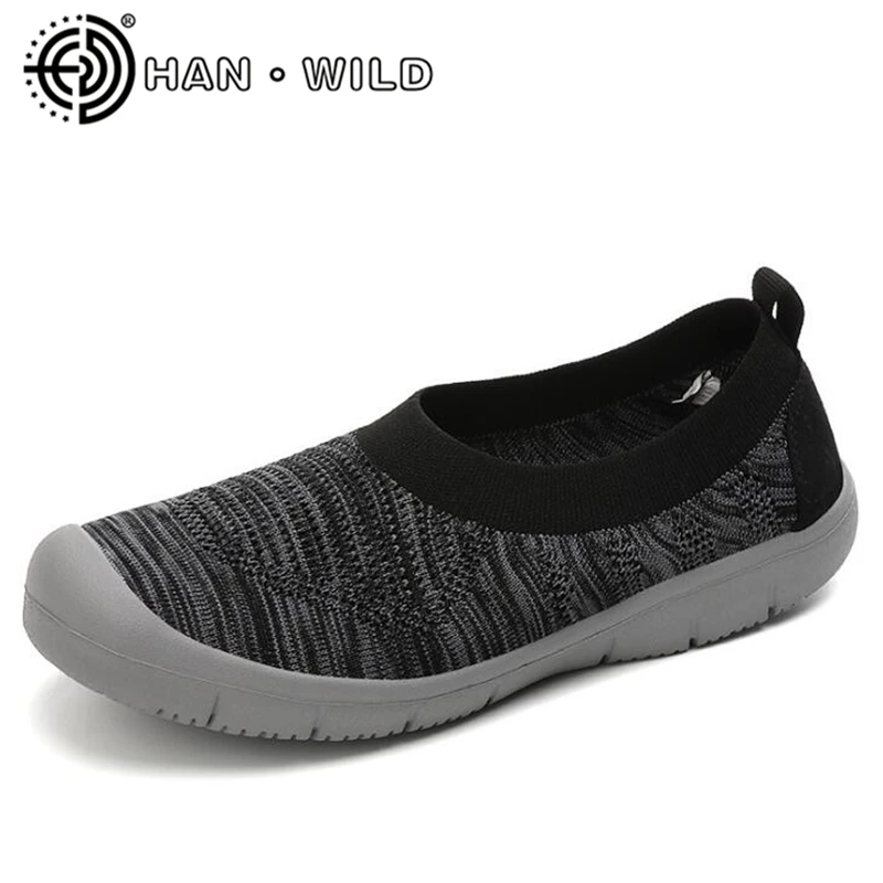 Туфли-Лоферы женские сетчатые мягкие дышащие без застежки Мокасины балетки