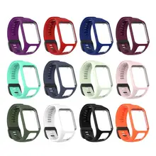 Watch Strap For TomTom Runner 4 Sports Bracelet Replacement Wrist Band Silicone Watchband Smart Accessories Wearable Devices