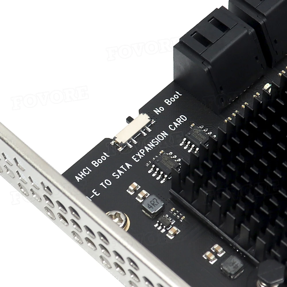 PCI express на 10 портов SATA контроллер 3 III 0 6 Гбит/с PCI-e x1 карта адаптера PCIe SATA3 расширения