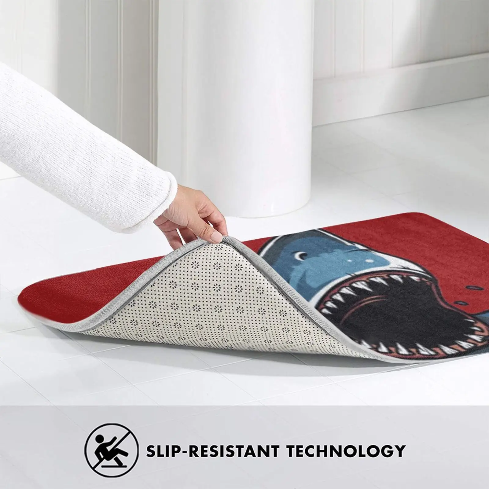 

The Good Shark Soft Non-Slip Mat Rug Carpet Cushion Shark Week Shark Tank Shark Week 2020 Shark Tale Shark Attack Shark