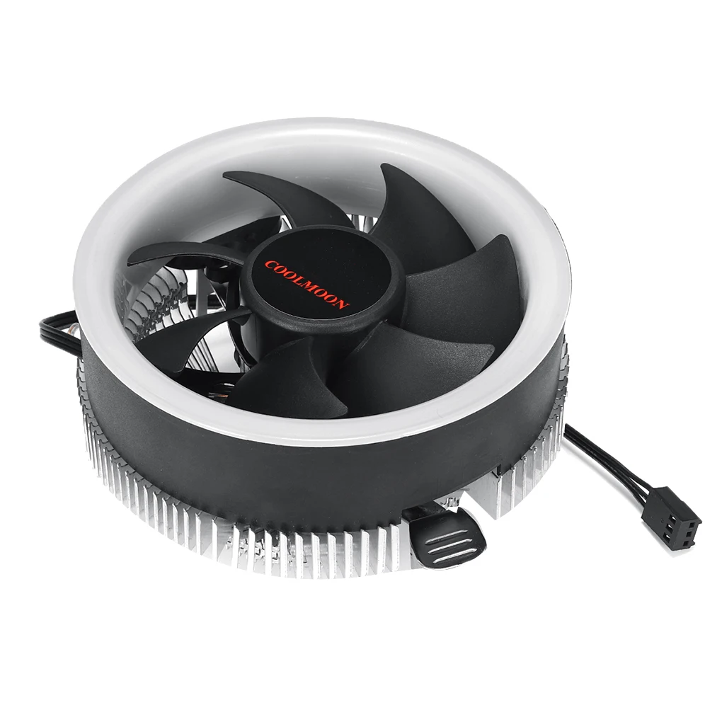 Сменный вентилятор охлаждения процессора AMD AM2 +/AM3/AM3 + со светодиодной подсветкой