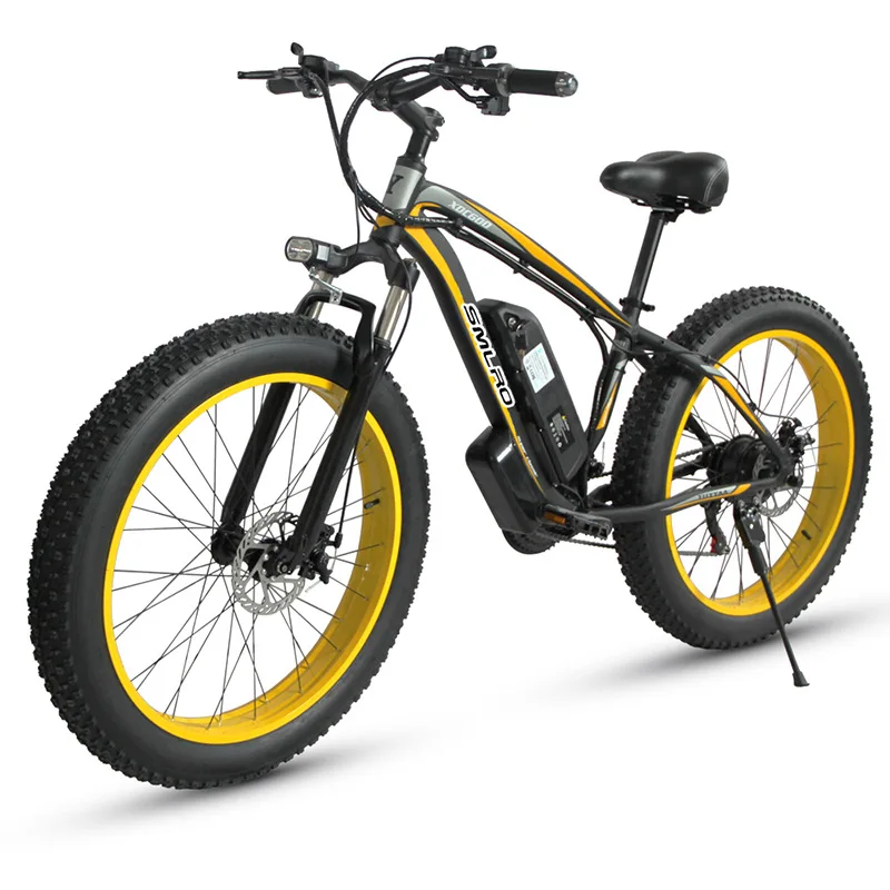 Online Elektrische Fahrrad 1000W Motor Schnee Bike Elektro Fahrrad Ebike 48V15Ah Elektrische Fahrrad 26x 4,0 Fett Reifen E Bike SAMSUNG Lithium-Batterie