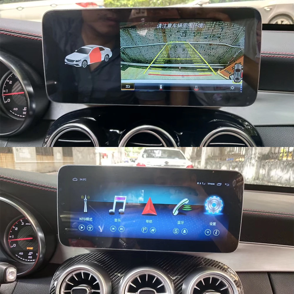 ZJCGO автомобильный мультимедийный плеер стерео GPS Радио Навигация Android экран для