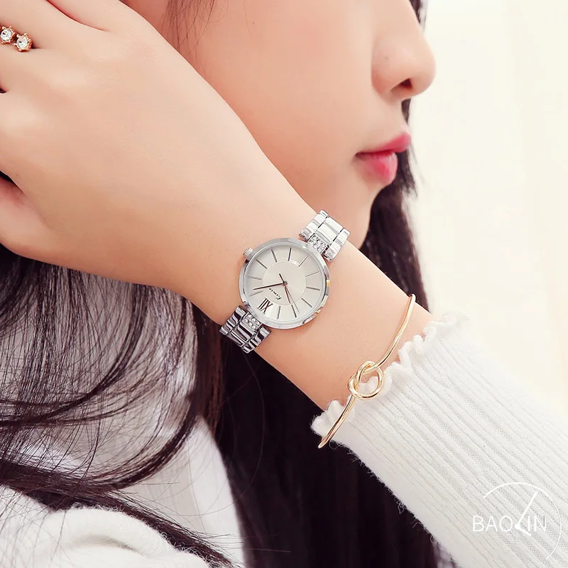 

Women's Bracelet Watch Fashion Roman Luxury Steel Band Watch Casual Ladies Watch