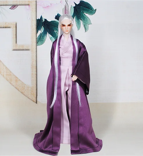 

Кукла-подушка в китайском стиле DonghuaDijun 1/6 BJD SD, включая одежду + мужское тело + Высококачественный парик, Ограниченная Коллекция
