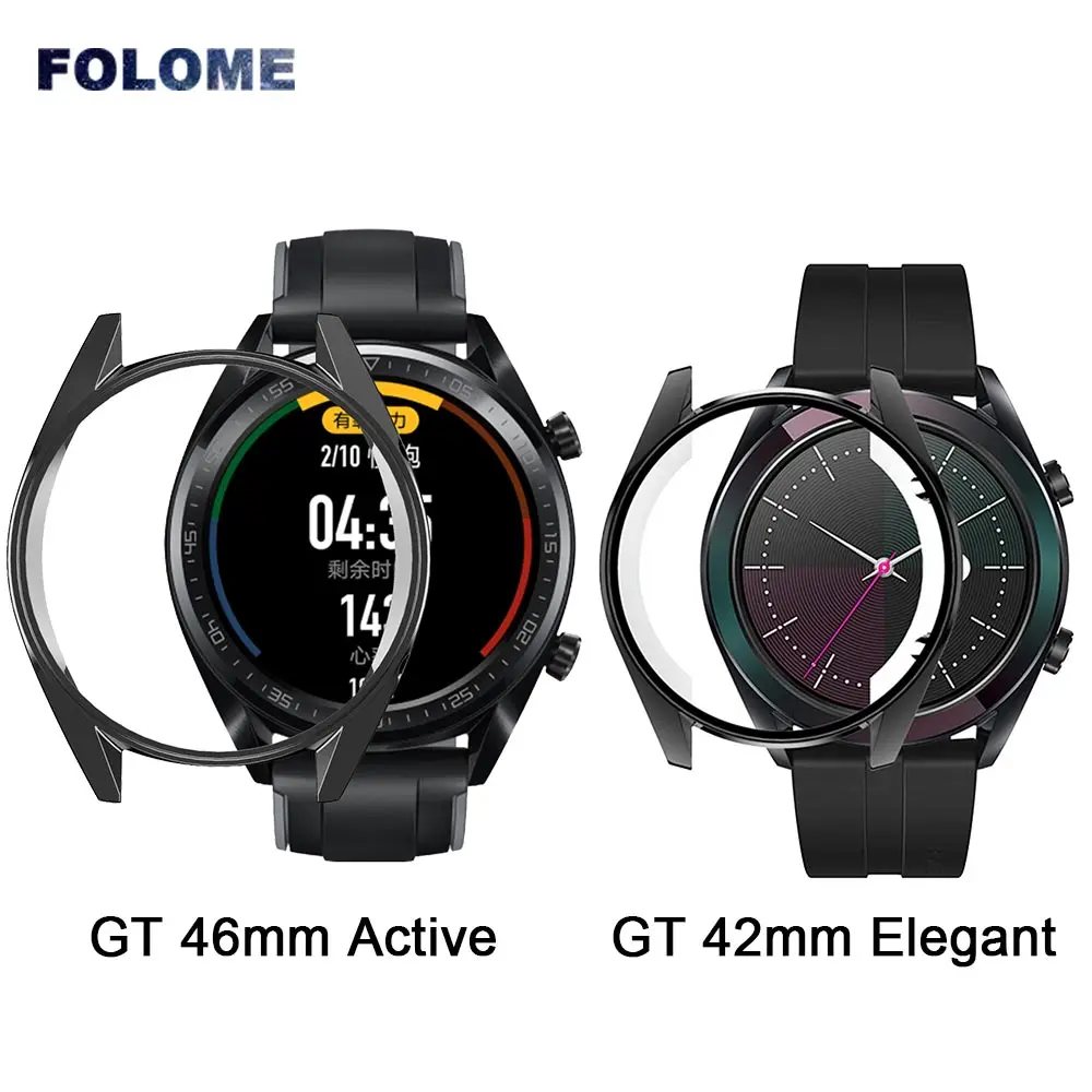 Новый мягкий ударопрочный защитный чехол для часов из ТПУ Huawei GT 42 мм элегантный/GT