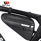 Треугольная сумка для велосипеда, водонепроницаемая, WEST BIKING