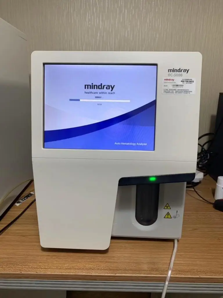 

MINDRAY BC5000 FIVE PARTS ANALYZER REFURBISHMENT