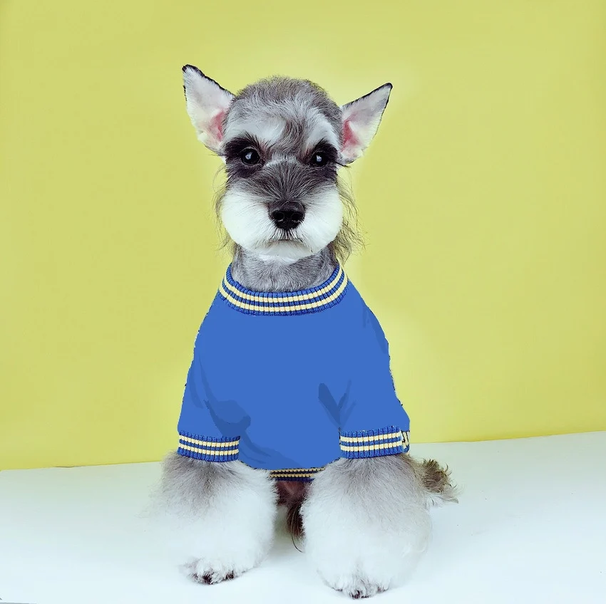 

Autumn Dog Sweaters Fashion Design Soft Puppy Sweater Clothing INS Poodle Teddy Chihuahua Bulldog Dropshipping Dog Sweater