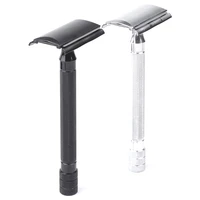 double edge classic mens shaving mild hair removal shaver it with small brush adjustable safety razor