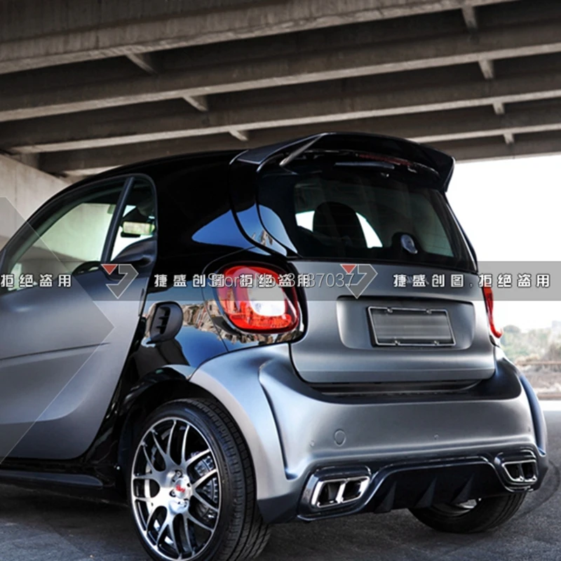 Спойлер для Merced Benz Smart Fortwo Fourfour 453 2015 2018 задний спойлер на крыло крышу багажник