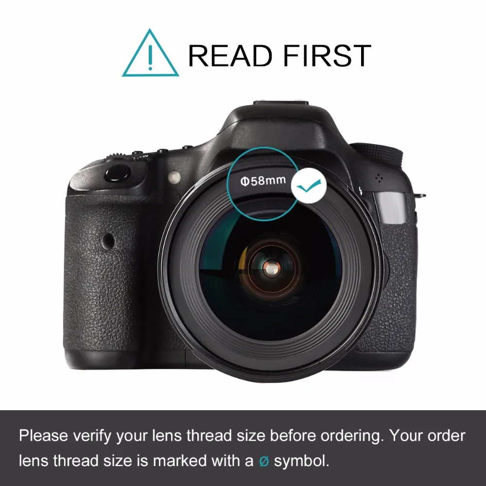 Регулируемый Тонкий Фейдер ND фильтры для объектива с переменной нейтральной