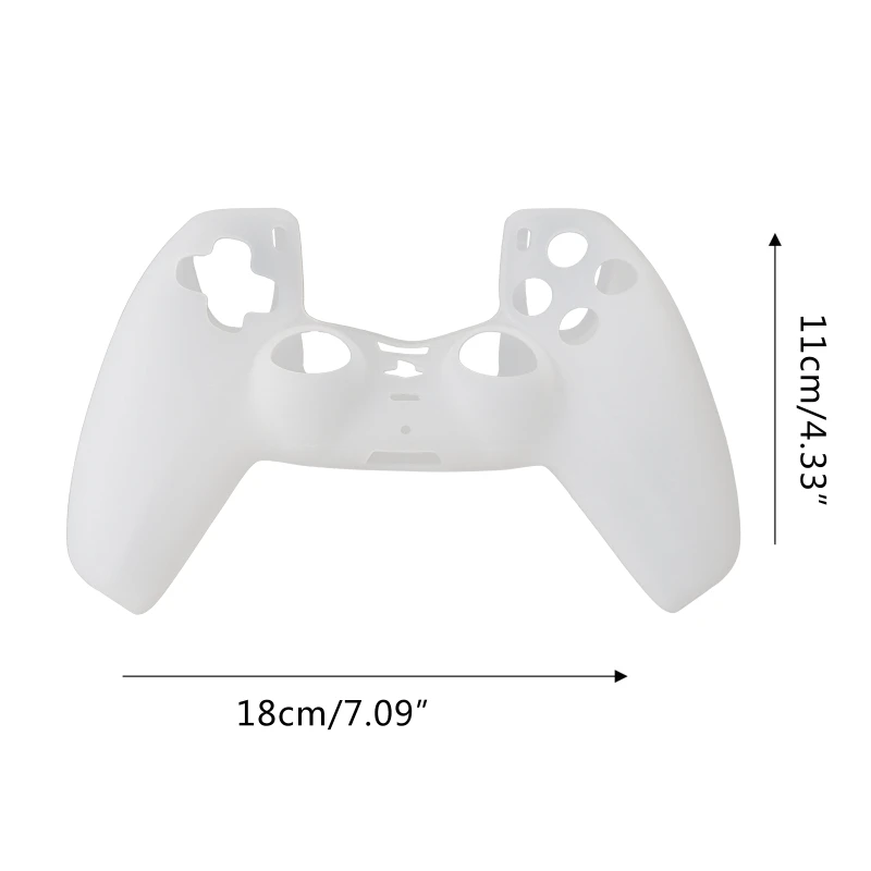 

For PS5 Soft Silicone Gel Rubber Case Cover For SONY Playstation 5 For PS5 Controller Protection Case For PS5 Gamepad