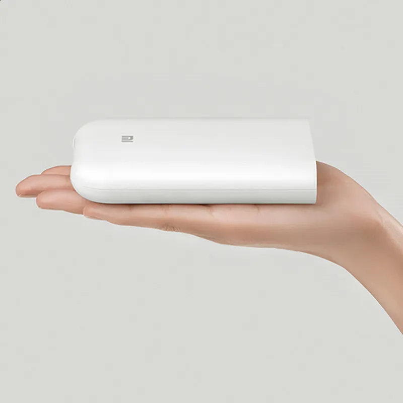 Xiaomi Mijia Portable Smart AR Photo Printer 300dpi Mini Pocket DIY Share 500mAh Picture Printer Work with Mijia APP - Color: without package