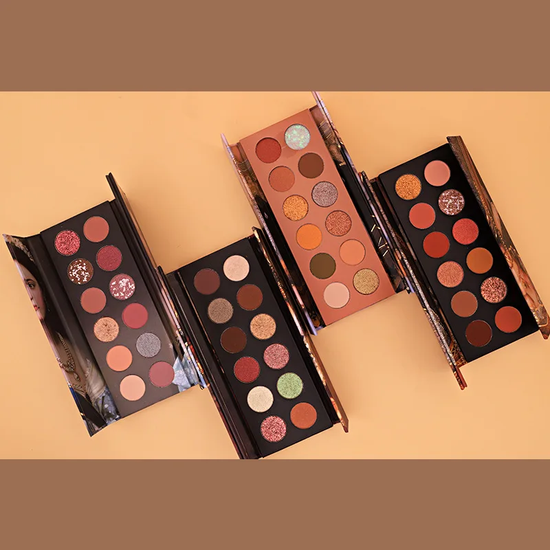 HOJO 12 цветов Тени для век аристократическая живопись тени Пигмент Палитра