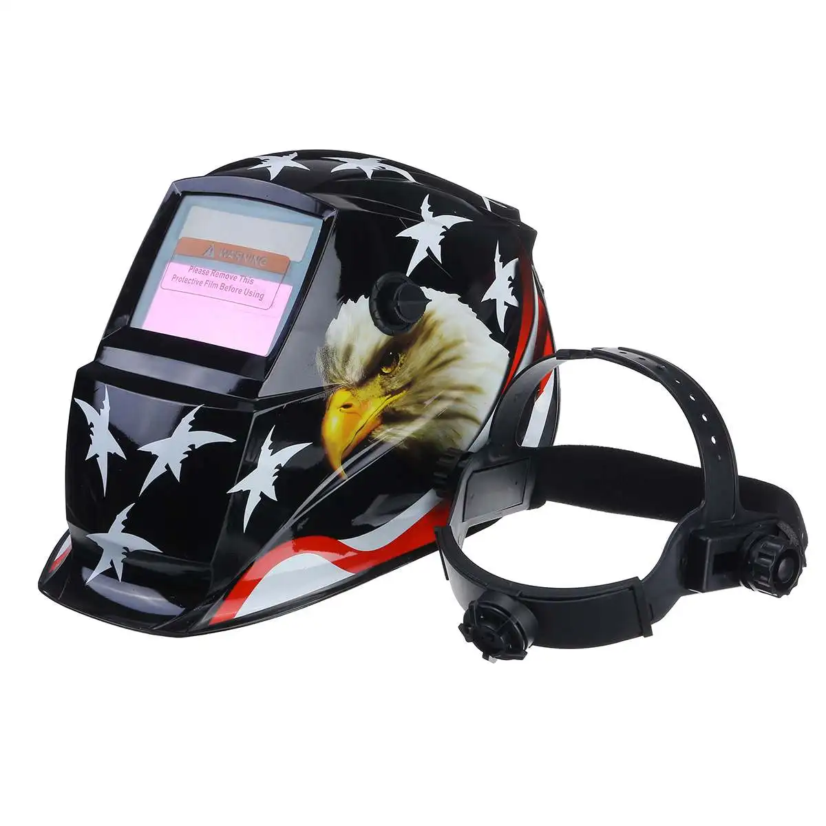 

Solar Auto Darkening Adjustable Range MIG MMA TIG Arc Sensor Electric Welding Mask Helmet Welding Lens for Welding Machine