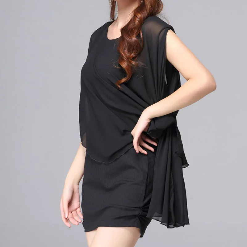 

Summer women dress plus size short sleeve Chiffon mini dresses sexy office black knitted dress women clothinges lady party dress