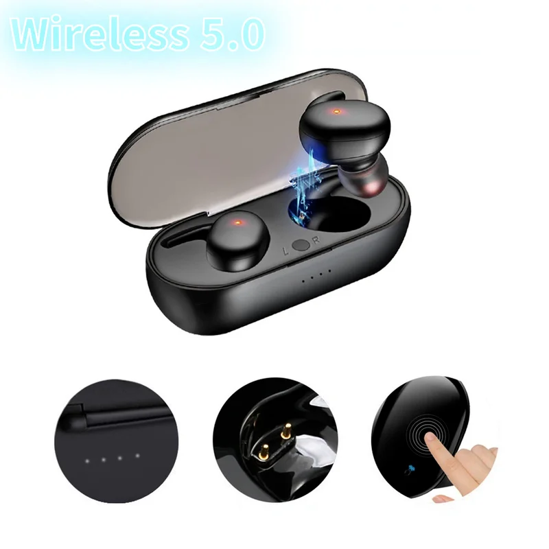 

Y30 wireless TWS earphones wireless earphones noise reduction earbuds stereo music earphones suitable for all smartphones