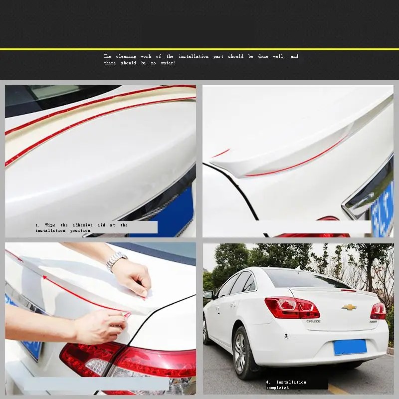 Автомобильный аксессуар для тюнинга задних крыльев автомобильный спойлер крыла