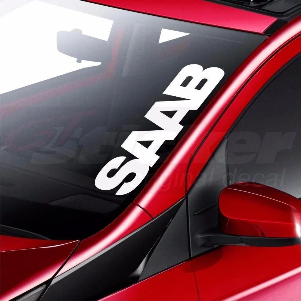 

For SAAB Car Windscreen Sticker Rear Window Bumper Decal Styling*IT16122707150*