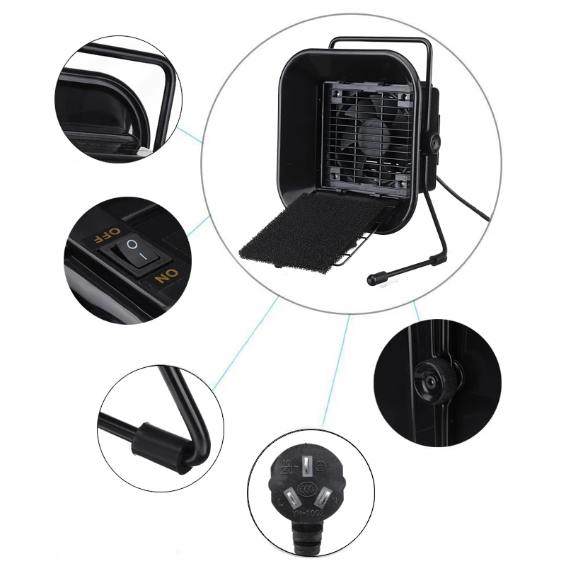 1 шт. поглотитель дыма 493 пластик Мини Портативный дымовой вентилятор инструмент