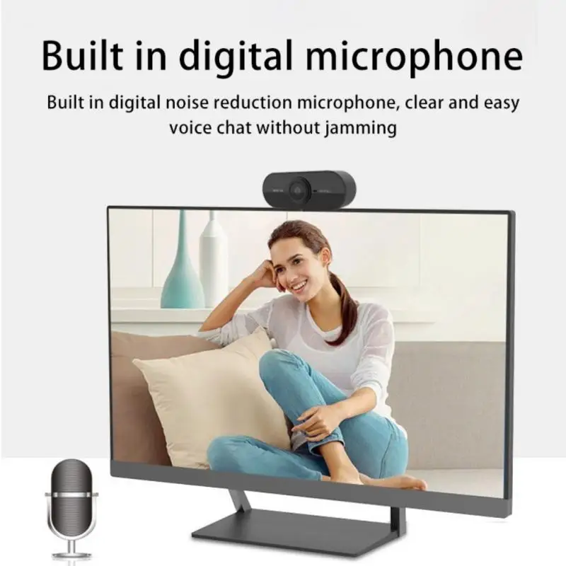 Фотокамера компьютерная 360 P HD 1080 градусов USB с микрофоном | Компьютеры и офис
