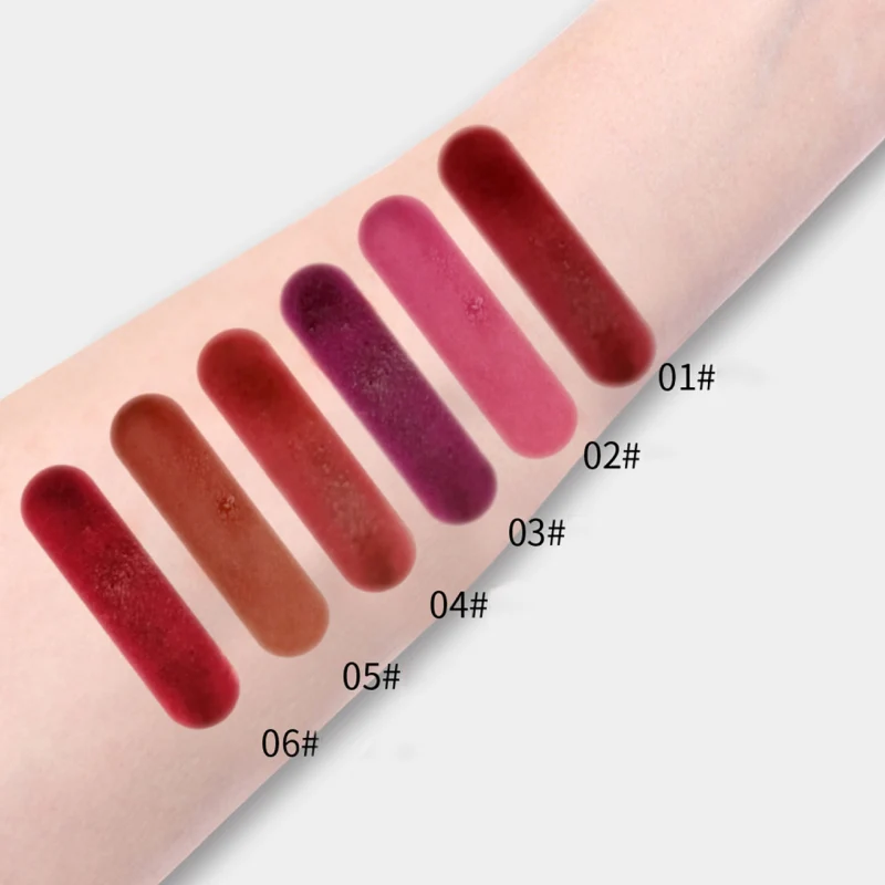 Матовый красящий блеск для губ губная помада водостойкая стойкая увлажняющая