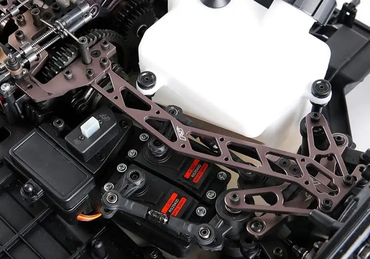 ВЕРХНЯЯ ПЕРЕДНЯЯ пластина из сплава ЧПУ световая светильник комплект для 1/5 ROFUN F5