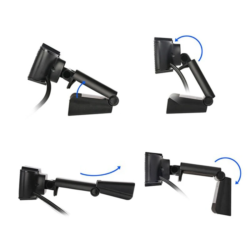 1080P Веб камера HD ПК с микрофоном для Skype Android TV вращающаяся Компьютерная