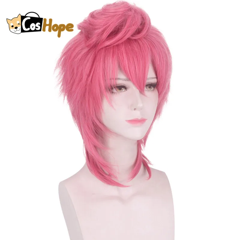 Trish Una парик для косплея JoJo Необычные Приключения Косплей термостойкие