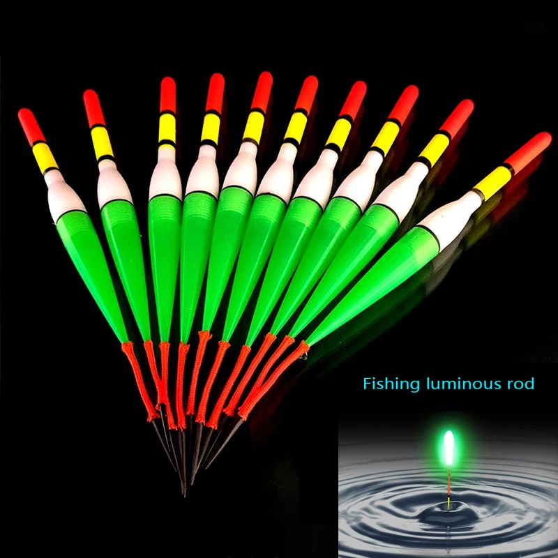 

Fishing Buoy LED Electric Float Light + Battery Deep Water Buoy Night Fish Tackle Bobber Electronic Fishing Gear with Light New