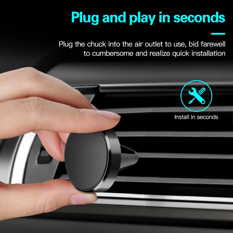 Магнитный держатель FONKEN на вентиляционное отверстие универсальный