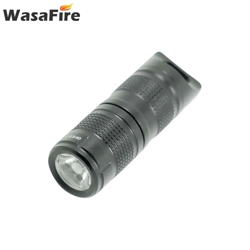 20 шт./лот мини брелок светодиодный фонарик алюминиевый сплав супер фонарь