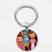jw org glamour glass time gem pendant keychain fashion style car key ornaments welcome to map custom