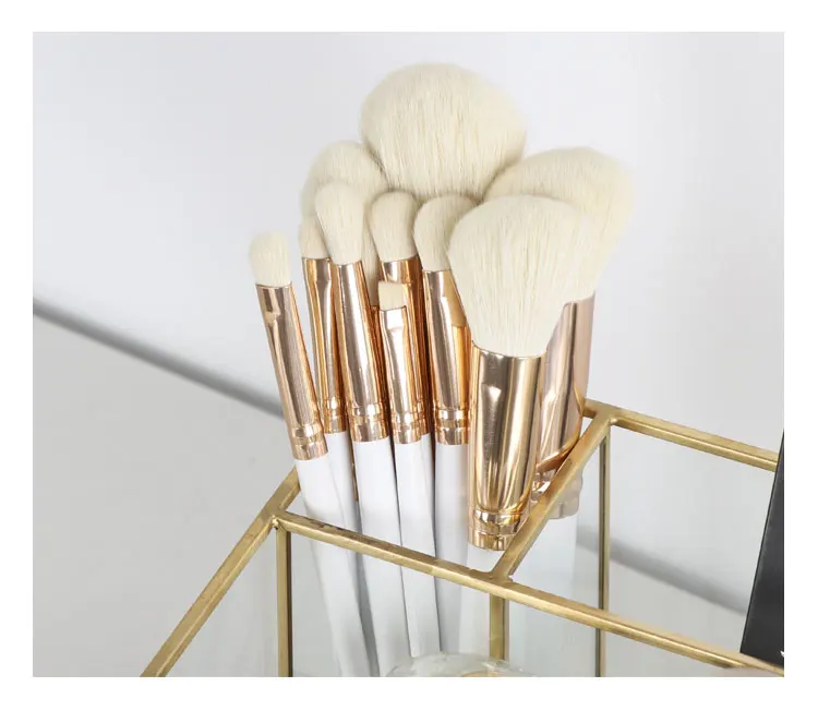 

Nordic Luxury Style Remote Control Cosmetic Lipstic Brush Storage Box Living Room Desktop Sundries Cosmetic Storage Box
