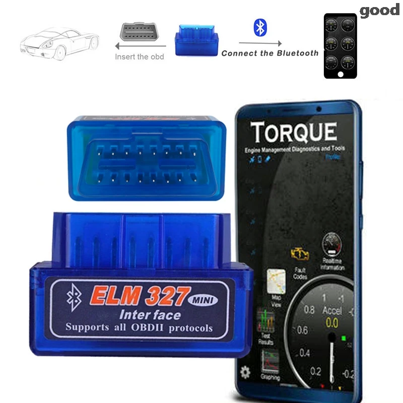 2019 ELM327 Bluetooth V1.5 OBD2 автомобильный диагностический инструмент для Kia Rio K2 K3 5 Sportage Ceed