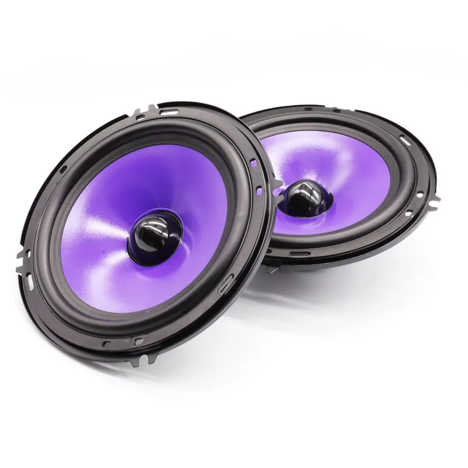 Автомобильный Полнодиапазонный аудиодинамик 2 шт. 6 5 дюйма Hi-Fi автомобильная