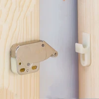 1pc mini push catch latch cabinets lock automatic spring catch system motorhome cupboard doors furniture security locks