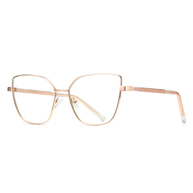 

Cat Eye Blue Light Blocking Glasses Eye Protection Metal Frame Eyeglasses Women Myopia Optical Glasses Frames Lunette De Vue