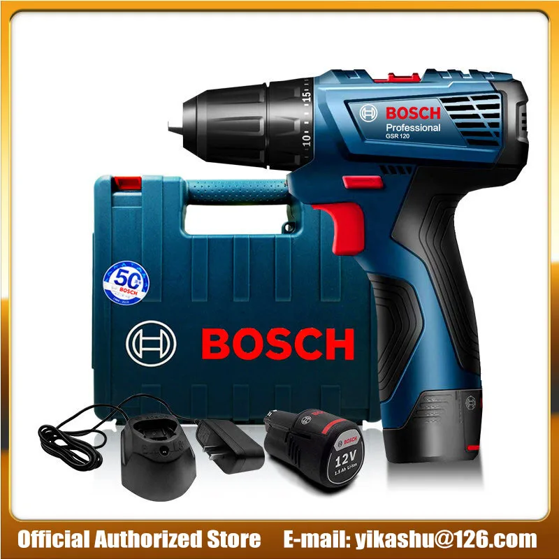 Bosch GSR 120 Li руководство пользователя taladro 12V de litio destornillador la herramienta eléctrica del hogar 12 2 Li| |