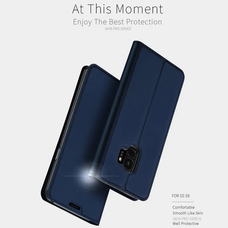 Магнитный кожаный чехол-книжка для samsung Galaxy S10 S9 S8 плюс S7 Edge Note 8 9 A7 A9 J4 J6 J8 A8 A6 A5 A3 J3 J5 J7