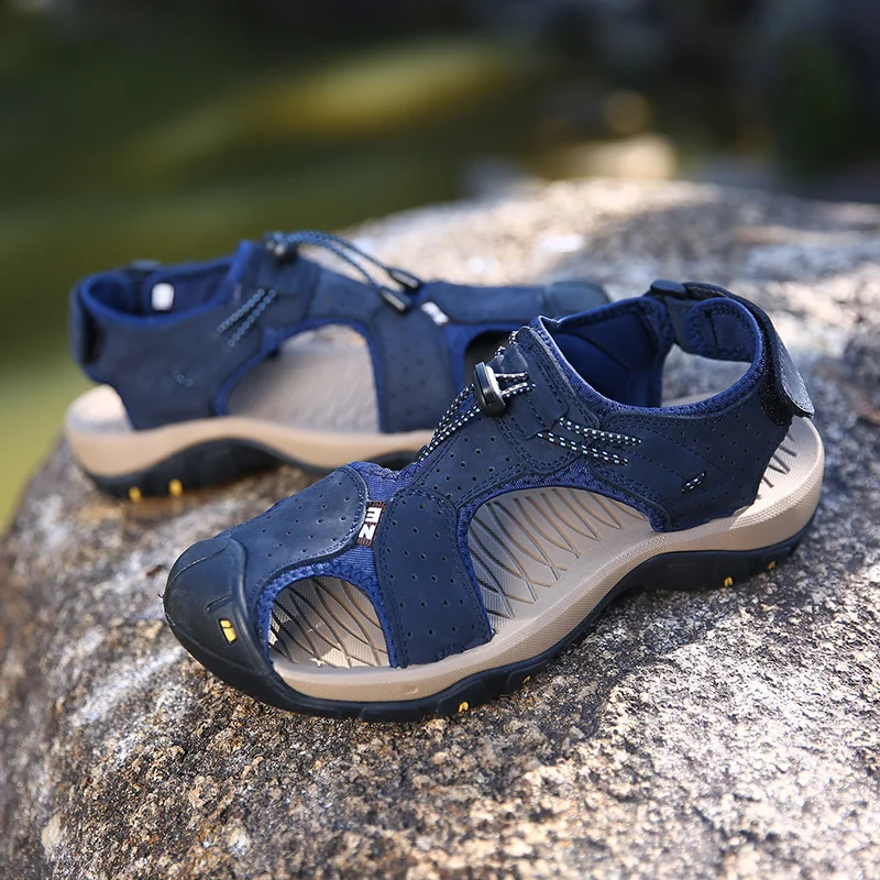 

sandals gladiator dress de shoes sandalia outdoor geta comfort walking summer masculina white hombre praia toe big shoe on mens