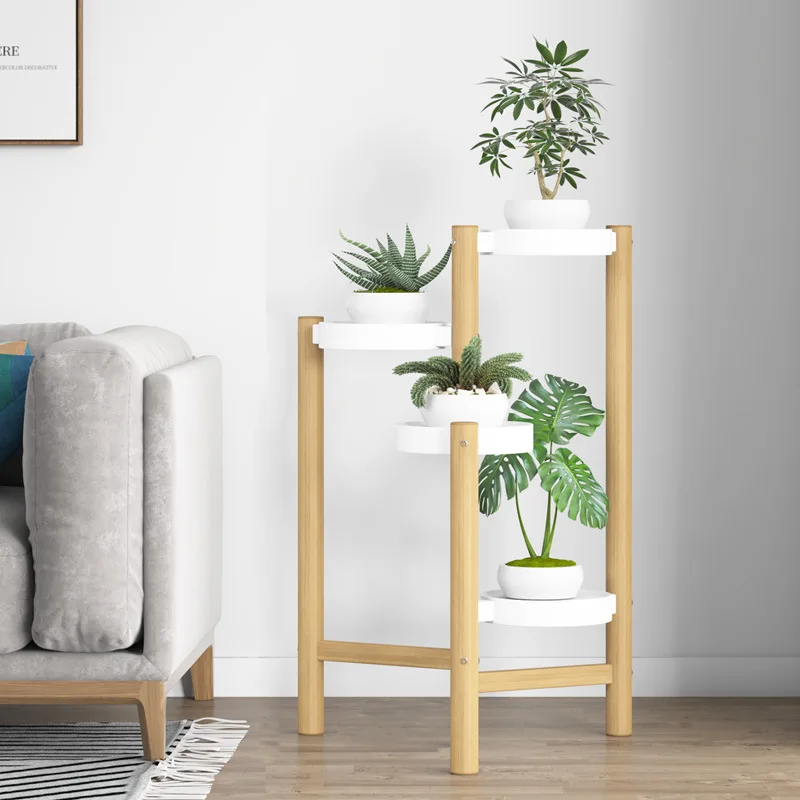 

Стеллаж для цветов, украшение для стен и балкона, внутренняя полка, железный художественный напольный тип, многоэтажная гостиная, креативны...