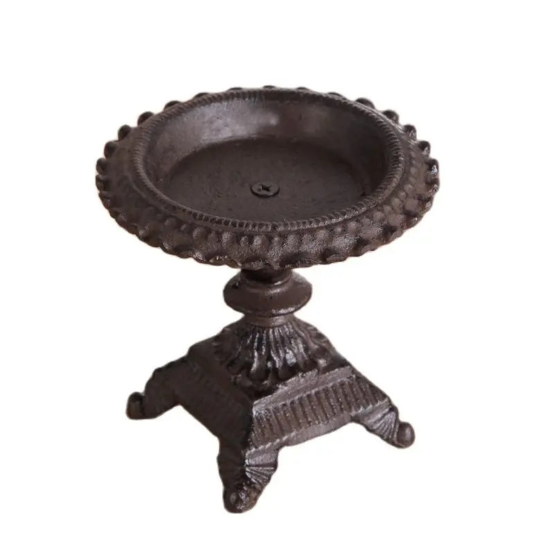 Ретро подсвечники держатель металлический Железный ремесла классический старый