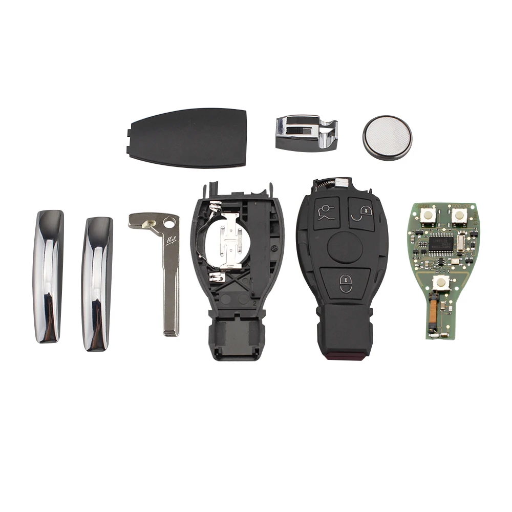 Чехол для автомобильного ключа KEYYOU 433 МГц с 3 кнопками и дистанционным