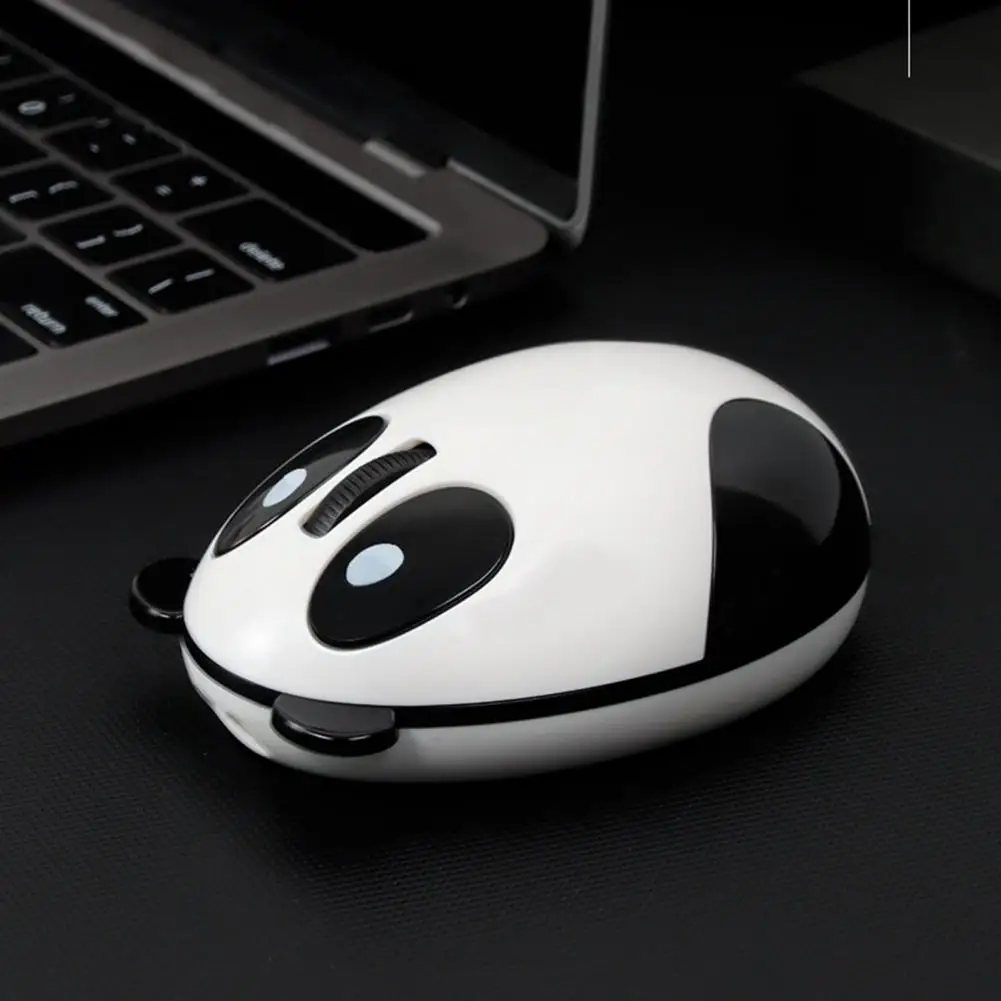

Silent Mouse 2.4G Wireless Charging Mouse Cartoon Cute Panda Optical Mouse Office Home Computer Accessories