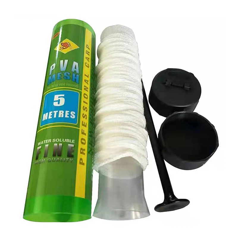 Sfit 1PCS 5M Water Dissolving PVA Narrow Mesh Tube Net Carp Fishing Feeder Lures Refill Plunger Bar Tackle | Спорт и развлечения