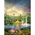 5D полноразмерная алмазная живопись, парк Efteling, сделай сам, вышивка крестиком стразы, мозаичное украшение