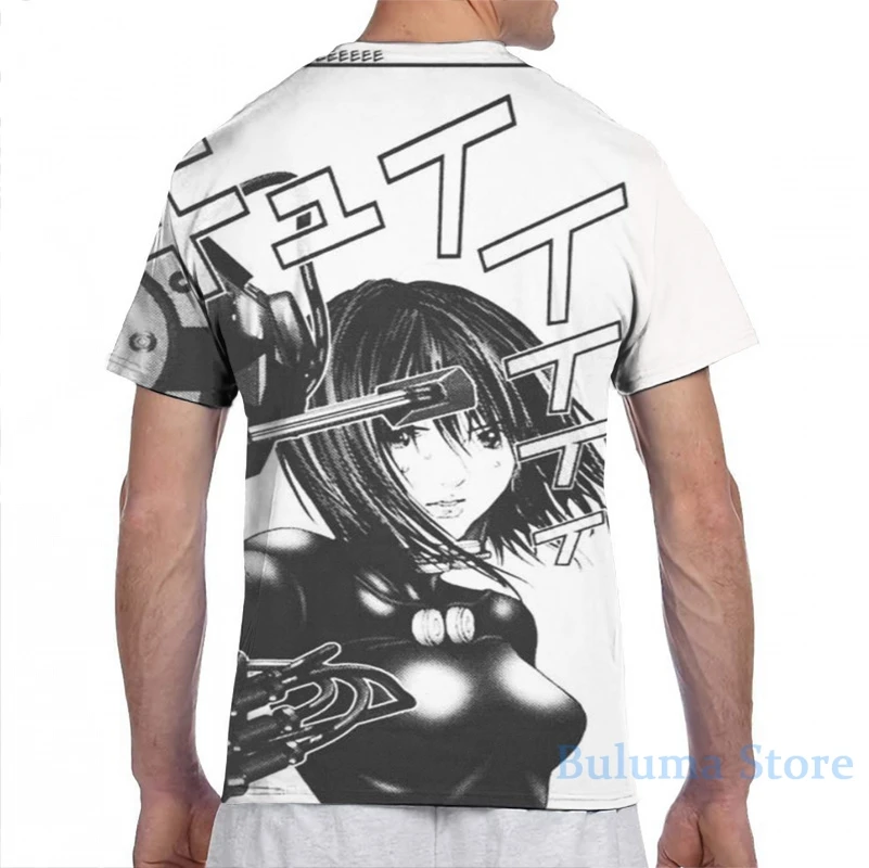 Мужская/женская футболка GANTZ GIRL 8 модная с принтом по всей длине топы для